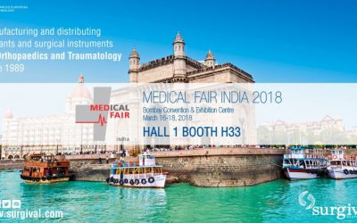 MEDICAL FAIR INDIA 2018: Surgival acude a Bombay para exponer sus productos