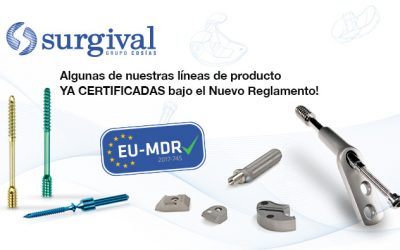 A la Vanguardia de la Regulación: Primeras líneas de producto Surgival Certificadas bajo el Reglamento MDR