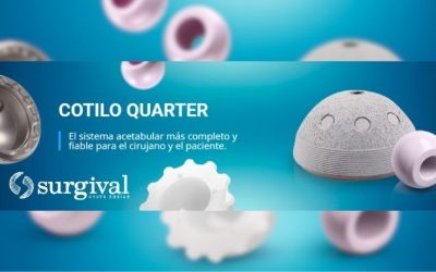 ¿Por qué el sistema QUARTER de Surgival es tan fiable para una artroplastia total de cadera?